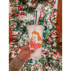 Disney Sleeping Beauty Reusable Starbucks Cold Cup